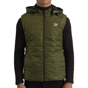 Gilets bouffants pour hommes de nouveau style multicolore fabriqué en coton et nylon sans manches avec un design personnalisé et une conception de service OEM de marque - Product Image 4