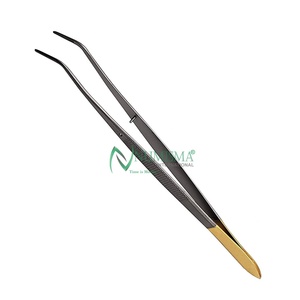 Pinces à pansements manuelles en acier inoxydable de qualité supérieure, 15 cm, couleur personnalisée, certifiées CE, pour kit chirurgical - Product Image 5