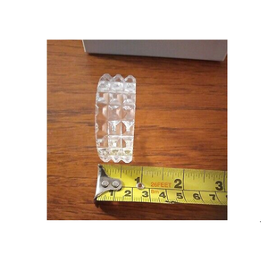 Luxury Acrylic Napkin Ring <b>Table</b> Decoration Crystal Napkin Rings for Wedding Party Banquet Hot Selling - Product Image 1