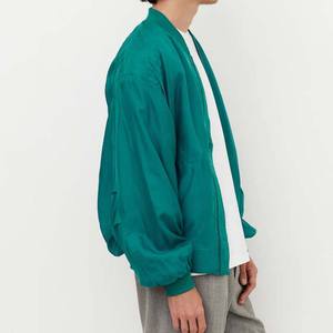 แจ็คเก็ตบอมเบอร์ผ้าแคนวาสสไตล์สปอร์ตสำหรับผู้ชาย ผลิตในปากีสถาน ออกแบบเองได้ กันน้ำ กันลม ระบายอากาศดี เหมาะสำหรับฤดูหนาว ลายเรียบ ซิป - Product Image 5