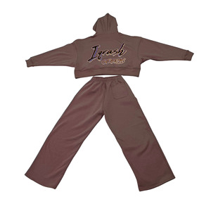 Nuevo conjunto de chándal para mujer de gran oferta, ropa de entrenamiento, conjuntos de chándal para correr para mujer, chándales de personalización completa para mujer - Product Image 2