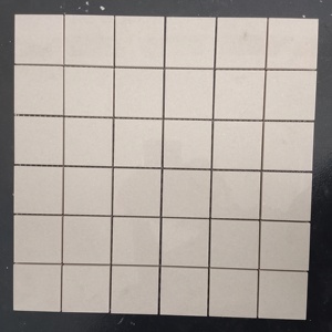 กระเบื้องโมเสคพอร์ซเลนเต็มรูปแบบพอร์ซเลนลายเนยสี่เหลี่ยม48มม. รูปทรงเรขาคณิตเรืองแสงได้การออกแบบที่ทันสมัยสำหรับการตกแต่งภายในผนังโรงแรมวิลล่า - Product Image 3