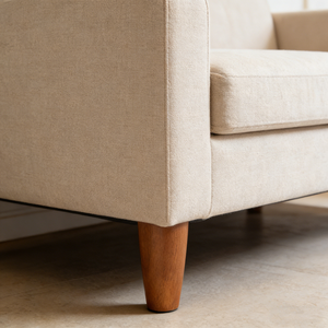 EFS factory price Custom Solid Rubber Wood Ottoman Leg - High-Density Durable Wooden Furniture Leg for Sofa Chair - Product Image 1