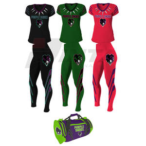 Uniforme de pom-pom girl au Pakistan Uniforme de pom-pom girl au design unique Vente en gros - Product Image 1