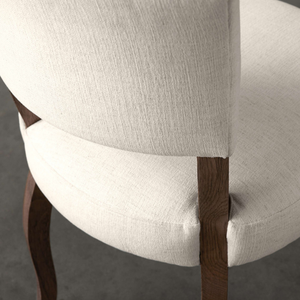 Chaise de salle à manger Birgette Chaise de salle à manger en bois rustique 0601690 - Product Image 4