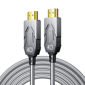 DTECH Câble d'ingénierie <span class=keywords><strong>HDMI</strong></span> de haute qualité <span class=keywords><strong>10m</strong></span> <span class=keywords><strong>4K</strong></span> Câble à fibre optique <span class=keywords><strong>HDMI</strong></span> 2.0 blindé - Product Image 6