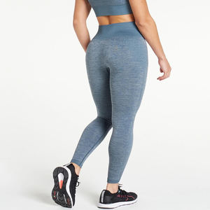 Leggings de gymnastique en polyester taille haute pour femmes haut tendance impression sans couture Fitness Yoga pantalon respirant tricoté Yoga de haute qualité - Product Image 2