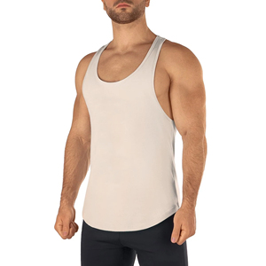 Camiseta sin Mangas de Algodón para Hombre, de Verano, Alta Calidad, Transpirable, Ecológica, de Secado Rápido, Colores y Logotipos Personalizables - Product Image 4