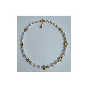 Collana di perle d'acqua, orecchino e bracciale - Product Image 6
