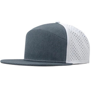 2025 sombrero para correr agujero de corte láser perforado 5 6 Panel papá gorra impermeable rendimiento camionero gorra de béisbol gorra transpirable - Product Image 5