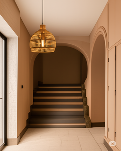 Linterna tejida de ratán hecha a mano 100% para el hogar, restaurante, Hotel, decoración ecológica, venta al por mayor, estilo rústico y asiático - Product Image 5