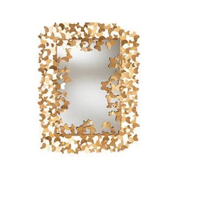 Cadre de miroir de qualité supérieure en acier inoxydable & fer or & noir & argent dans la forme et les tailles personnalisées pour la décoration intérieure. - Product Image 2