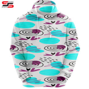 Venta al por mayor 100% poliéster impresión sublimación Anime hombres Sudadera con capucha de alta calidad logotipo personalizado cuerpo completo impresión Anti-retráctil Jersey de punto - Product Image 5