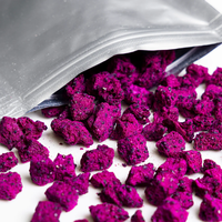 Groothandel Gevriesdroogd Drakenfruit 100% Puur Rode Pitaya Gevriesdroogd Drakenfruit Uit Vietnam