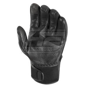 Gants de course de moto unisexe de haute qualité sur mesure en cuir d'hiver pour le sport vente en ligne - Product Image 6