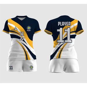 เสื้อวอลเลย์บอลโพลีเอสเตอร์ยืดหยุ่นสำหรับผู้หญิงเสื้อทีมออกแบบได้ตามต้องการ - Product Image 6