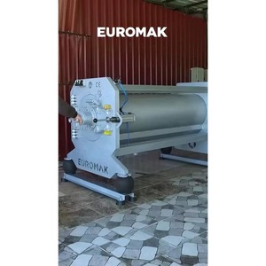 Machine à sécher les tapis en acier galvanisé entièrement automatique EUROMAK SPIN PLUS 3300, centrifugeuse électrique industrielle, Turquie - Product Image 3