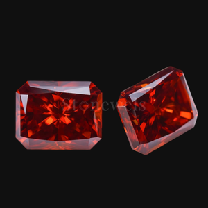 Stonewels Fancy Color Red Radiant Cut DEF VVS VS 1CT 2CT 3CT 4CT HPHT CVD IGI/Diamante sintético suelto certificado cultivado en laboratorio - Product Image 4