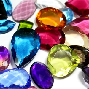 Pulseras de cuentas de cristal con abalorio de moda para mujer, venta al por mayor, forma redonda de alta calidad, caja de embalaje India Multicolor - Product Image 5