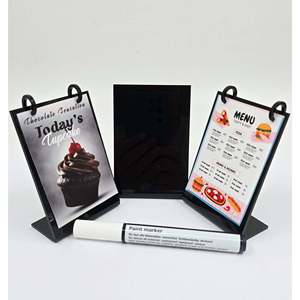 12pcs Rewritable Acrylic Chalkboard Price Tags Flavor Gelato Stickers for Bakery Labels <b>Restaurant</b> <b>Hotel</b> <b>Service</b> <b>Equipment</b> - Product Image 1