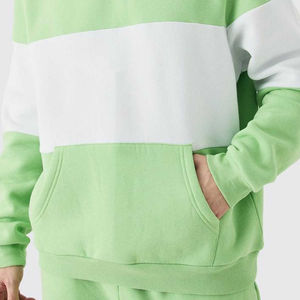 Ensemble de survêtement personnalisé 100% en molleton de coton pour hommes, tenue de jogging à capuche à motif solide du Pakistan avec un design grande taille pour l'hiver - Product Image 3