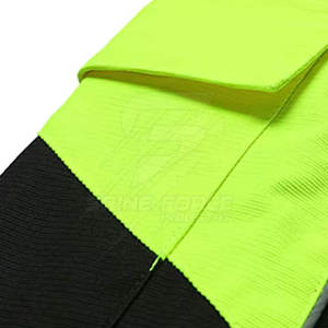 Chaqueta de trabajo de invierno reflectante de alta visibilidad para hombres de alta calidad con cuello levantado con logotipo frontal para ropa de trabajo de seguridad al por mayor - Product Image 6