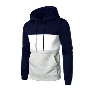 Sweats à capuche pour hommes de haute qualité pull unisexe vente en gros de sweats à capuche personnalisés logo de broderie sweats à capuche pour hommes vierges - Product Image 2