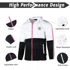 Concevez votre propre veste coupe-vent, veste coupe-vent personnalisée, veste d'hiver coupe-vent - Product Image 2