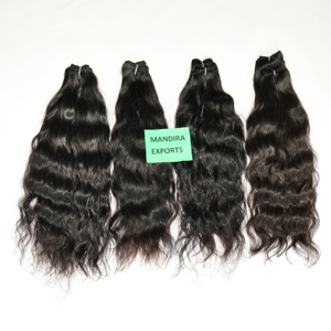 Extensiones de cabello Remy alineado con cutícula virgen 100% al por mayor Tengle Free ondulado Templo Vietnamita cabello humano indio suelto onda profunda - Product Image 5