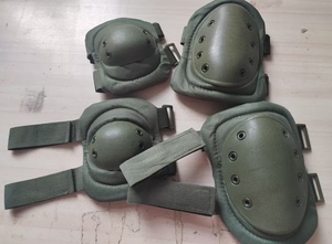 战术护膝护肘护膝套装护膝护肘战斗溜冰鞋户外运动安全护具4件套 - Product Image 3