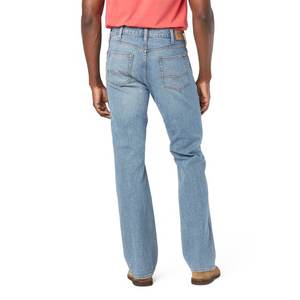 กางเกงยีนส์เข้ารูปสำหรับผู้ชายในช่วงฤดูร้อนเที่ยงคืนสีดำจางลงพร้อมกับความประณีตในเมืองที่ออกแบบมาสำหรับคนทันสมัยที่เต็มไปด้วยสัมผัสด้านแฟชั่น - Product Image 4