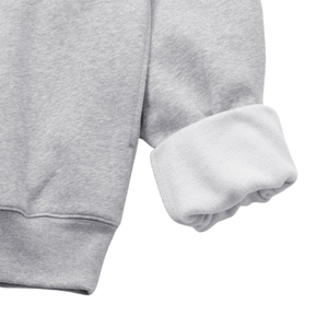 Sweat-shirts pour hommes surdimensionnés à demi-zip en molleton 100% coton uni personnalisés Logo personnalisé Hiver Teint uni Écologique Respirant - Product Image 4