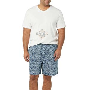 Ensemble T-shirt et short décontracté pour homme, personnalisé, été, 100% coton, respirant, qualité supérieure, vente en gros - Product Image 3