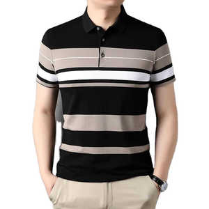 2025 Top Trending diseño personalizado de talla grande para hombres para Polos de alta calidad Casual Panel transpirable Logo hombres polos - Product Image 5