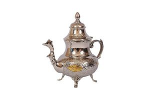 High Quality Brass Kettle Metal <b>Teapot</b> for Warm or Hot Tea Kitchenware Pot with Traditional Design as a Stylish Centerpiece - Product Image 3
