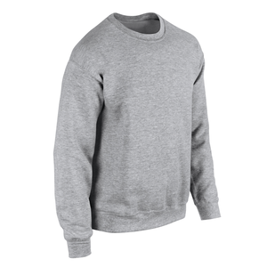 Sweat-shirt à col rond 100% coton pour homme Pull d'hiver lourd avec techniques brodées Haut décontracté Streetwear Basics - Product Image 3