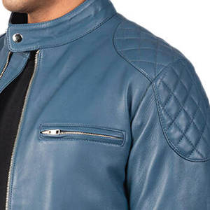 Abrigo largo de cuero hecho en fábrica, calidad superior, suave, transpirable, ropa de moda de invierno y otoño en varios tamaños - Product Image 5