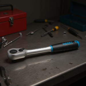 Llave de Trinquete Corta Reversible Hazet 1/2'' HiPer con Dientes Finos para Trabajos de Precisión - Product Image 3