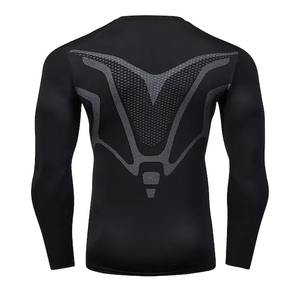 Factory Direct Rashguard MMA BJJ Jiu Jitsu Surf Training Compression Wear Custom Logo Long Sleeve Wholesale Manufacturer - Product Image 4