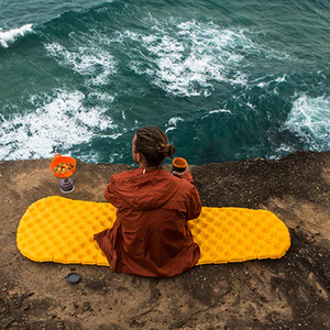 HOMFUL Materassino da Campeggio Ultraleggero da Solo 300g, Rivoluzionario e Compatto per il Backpacking - Product Image 6