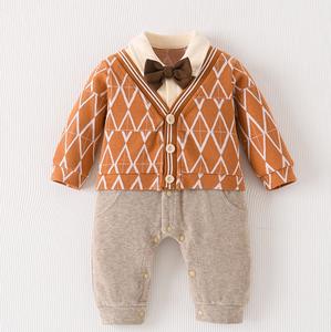 Jc usine 0-1 ans infantile bébé garçon vêtements Gentleman costumes enfants garçon tenues nouveau-né bébé vêtements ensembles - Product Image 1