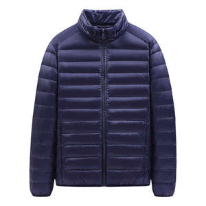 Veste bomber réversible légère pour homme, grande taille, vente en gros d'usine, capuche avant, écologique, chaude pour l'hiver, coupe-vent - Product Image 2