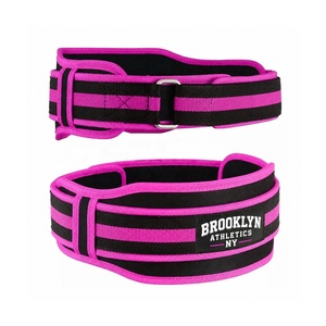 Premium Nylon Custom Logo Neoprene Gym Weight Lifting Belt Adjustable Weight with Safety Features for Fitness - Product Image 2