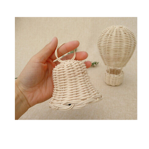 กระดิ่งหวายทำด้วยมือตกแต่งวันหยุดแบบชนบทที่ไม่เหมือนใครสำหรับบ้านโรงแรมและกิจกรรม - Product Image 2