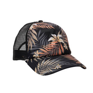 Chapeau en maille personnalisé avec logo de transfert de chaleur et chapeau en maille classique à dos en maille avec design ventilé - Product Image 3