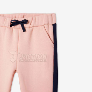High Quality Best Material Private Label Your Own Design New Style Straight Lightweight Canvas Mid Waist Casual Joggers for Kids - Product Image 6