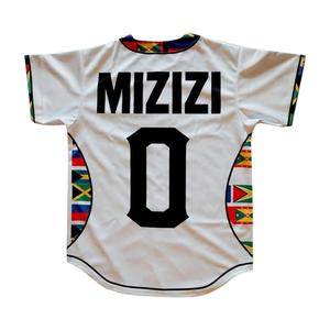 Maillot de baseball personnalisé à impression numérique pour homme, respirant, en Spandex/Coton, uniforme brodé, vierge, pour softball - Product Image 3