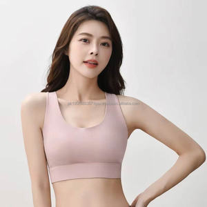 เสื้อชั้นในกีฬาผู้หญิงคุณภาพสูง ป้องกันแรงกระแทก สายไขว้หลัง ติดตะขอ ยืดหยุ่น ระบายอากาศได้ดี เหมาะสำหรับโยคะ วิ่ง ออกกำลังกายแบบกระชับรับแรงกระแทกสูง - Product Image 2