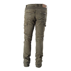 Pantalones de Motocicleta Azules para Hombre, con Protección Extraíble, Bolsillos con Cremallera, Pantalones de Motociclismo Blindados - Product Image 5