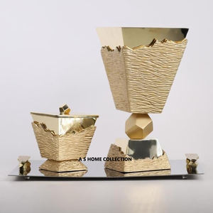 Elegante al por mayor de latón hermoso quemador de incienso conjunto árabe para regalos quemador de mano Bakhoor DE LA India - Product Image 6